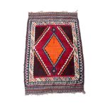 20th century, Qashqai Kilim rug