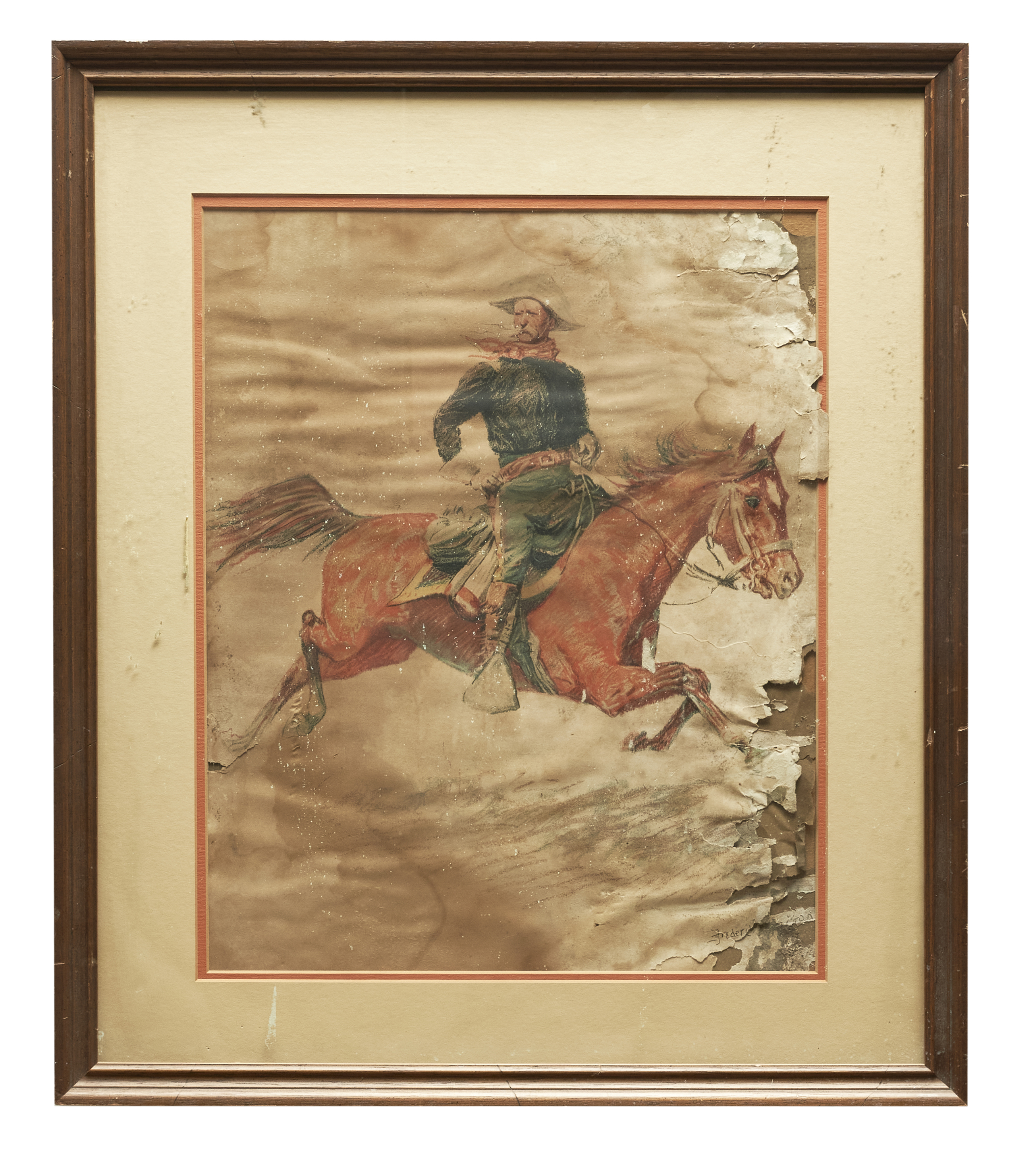 Frederic S. Remington (1861 - 1909), Portrait of a cavalry officer