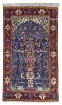 A pair of Isfahan rugs