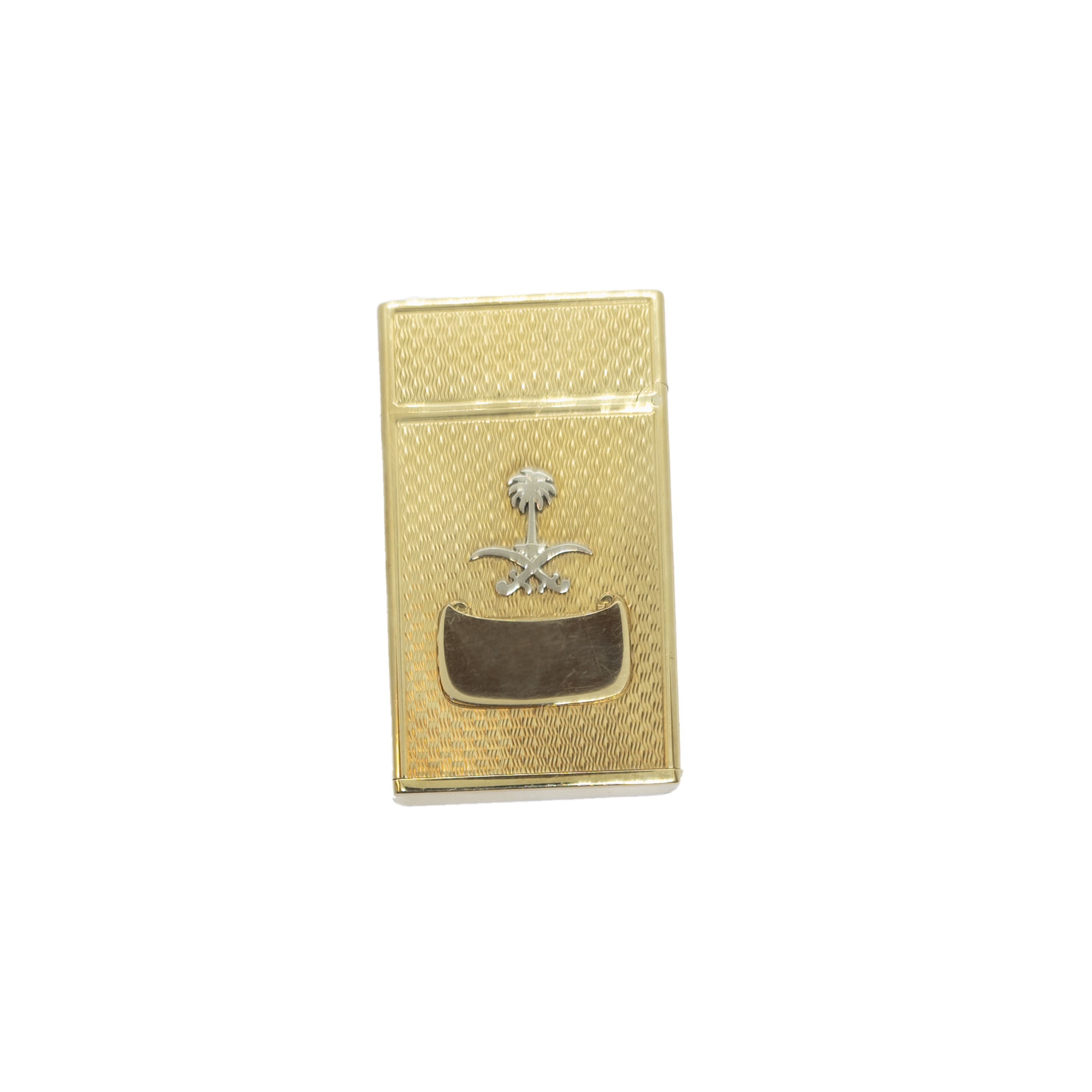 S. Dupont for Mouawad, An 18 carat gold lighter