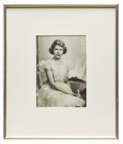 Attributed to Marcus Adams (1875 - 1959) Portrait of Elizabeth II