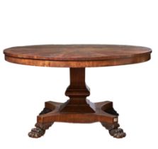 British, William IV, A mahogany breakfast table