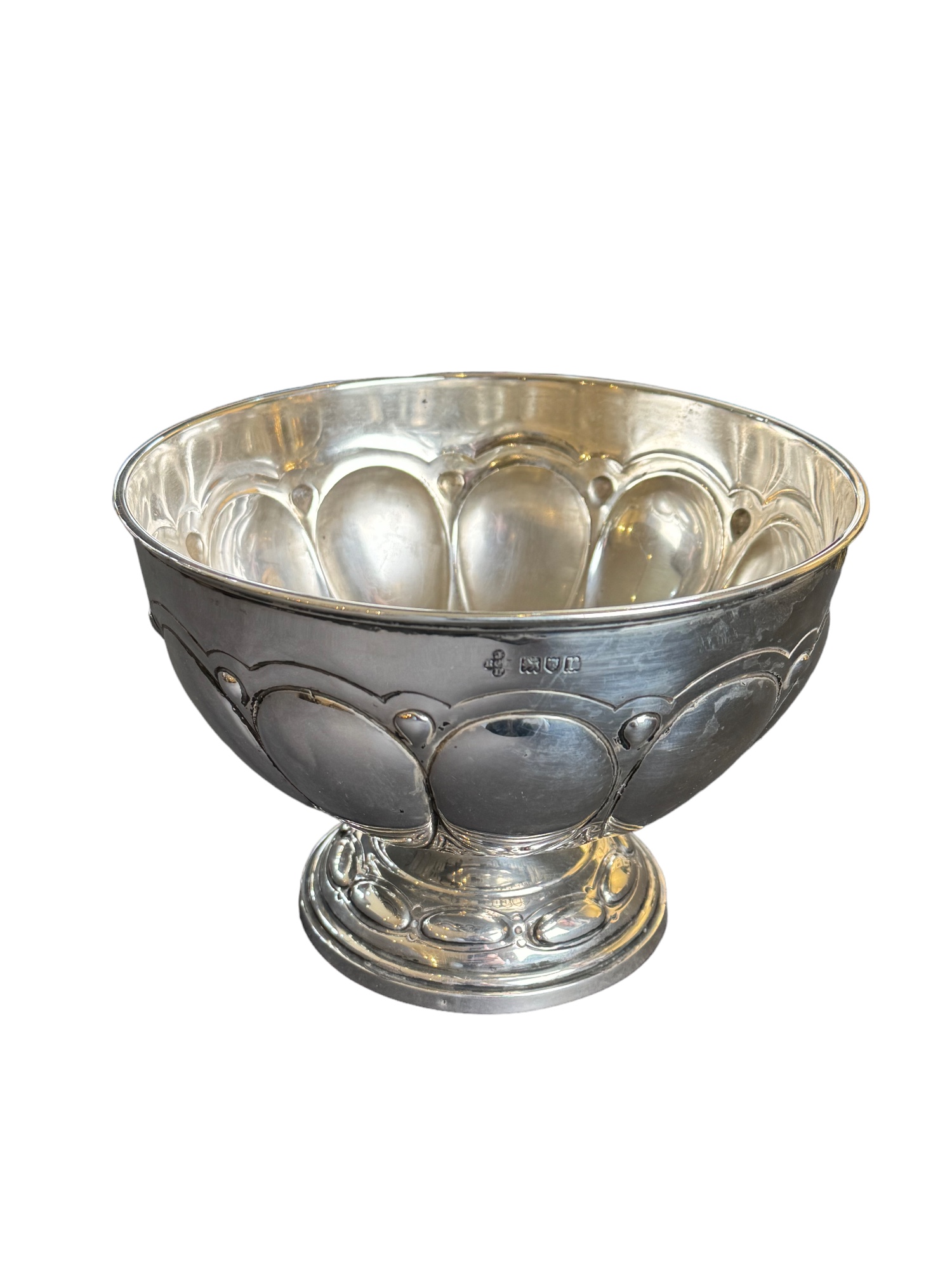 British, Richard Attenborough, An Arts and Crafts silver bowl