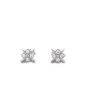 Tiffany & Co. Platinum Diamond Stud Earrings