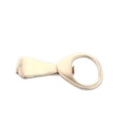 14k Yellow Gold Soda Tab Tie Clip