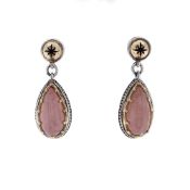 Konstantino Two-Tone Astria Morganite Doublet Earrings