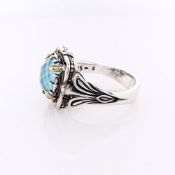 Konstantino Two-Tone Turquoise Ring
