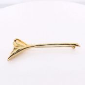 Tiffany & Co 18k Yellow Gold Cala Lilly Pin