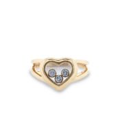 Chopard 18k Yellow Gold Happy Diamonds Heart Ring