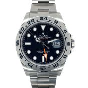 Men's Rolex Expolrer II with Black Dial in Stainless Steel