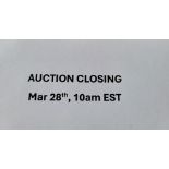6 Locations. Please see lot location before bidding.