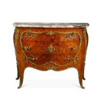 A French gilt-bronze-mounted kingwood commode, circa 1890, by François Linke, Paris, Index no.