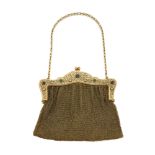 A gem-set lady's evening bag