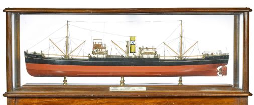 A shipbuilder's model of the SS Lord Cochrane, 1934-1936