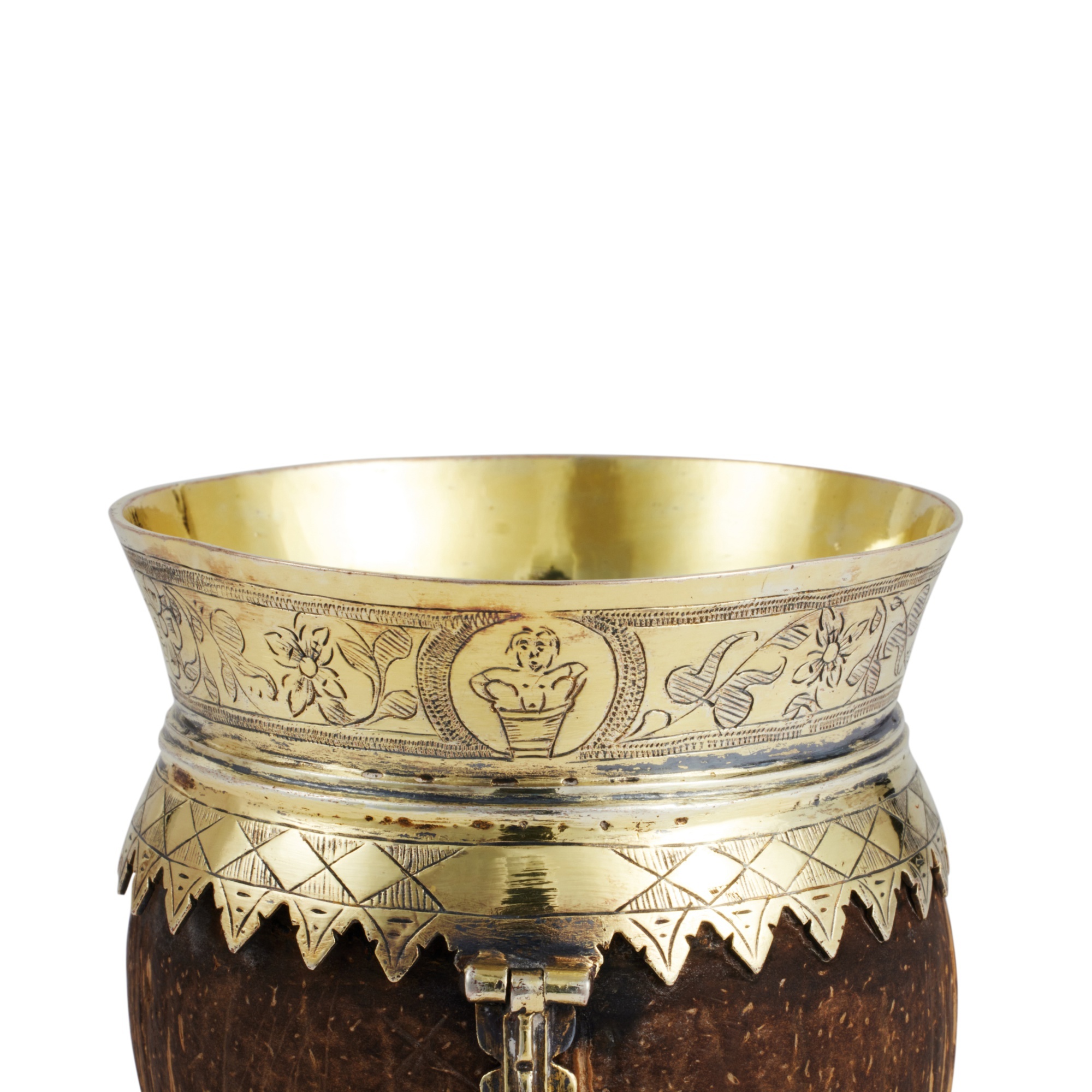 A Silver-Gilt-Mounted Coconut Cup, Probably German, Early 17th Century - Image 4 of 4
