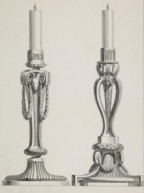 A Large Pair Of George III Silver Candlesticks, Frederick Kandler, London, 1777 - Image 6 of 6