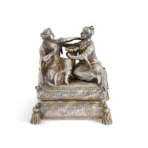 An Italian Parcel-Gilt Silver 'Turquerie' Perfume Burner, Venice, Late 18th Century