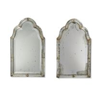 A Pair of Queen Anne Style Mirrors