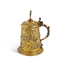 A German Silver-Gilt Tankard, Circa 1600