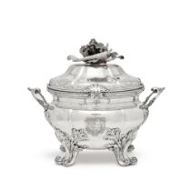 A Rare German Silver Pot À Oille, Johann Hues, Hamburg, 1769-1782 mark