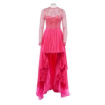 Alice and Olivia Neon Pink Dress, 2021