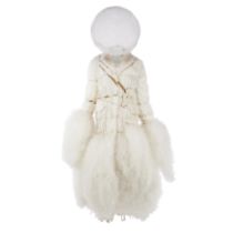 Thom Browne White Unicorn Chesterfield Wedding Dress, 2018