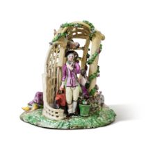 A Ludwigsburg Arbour Figure Group Emblematic of the Seasons, Circa 1770 | Eine Ludwigsburg Laubengru