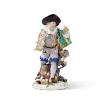 A Meissen Figure of The Quack Doctor from the ‘Cryes of London’ Series, Circa 1755 | Eine Meissen Fi