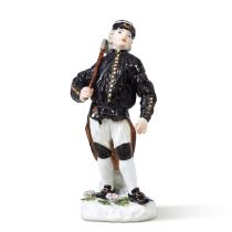 A Meissen Figure of a Miner, Circa 1750 | Eine Meissen Figur eines Bergmanns, um 1750