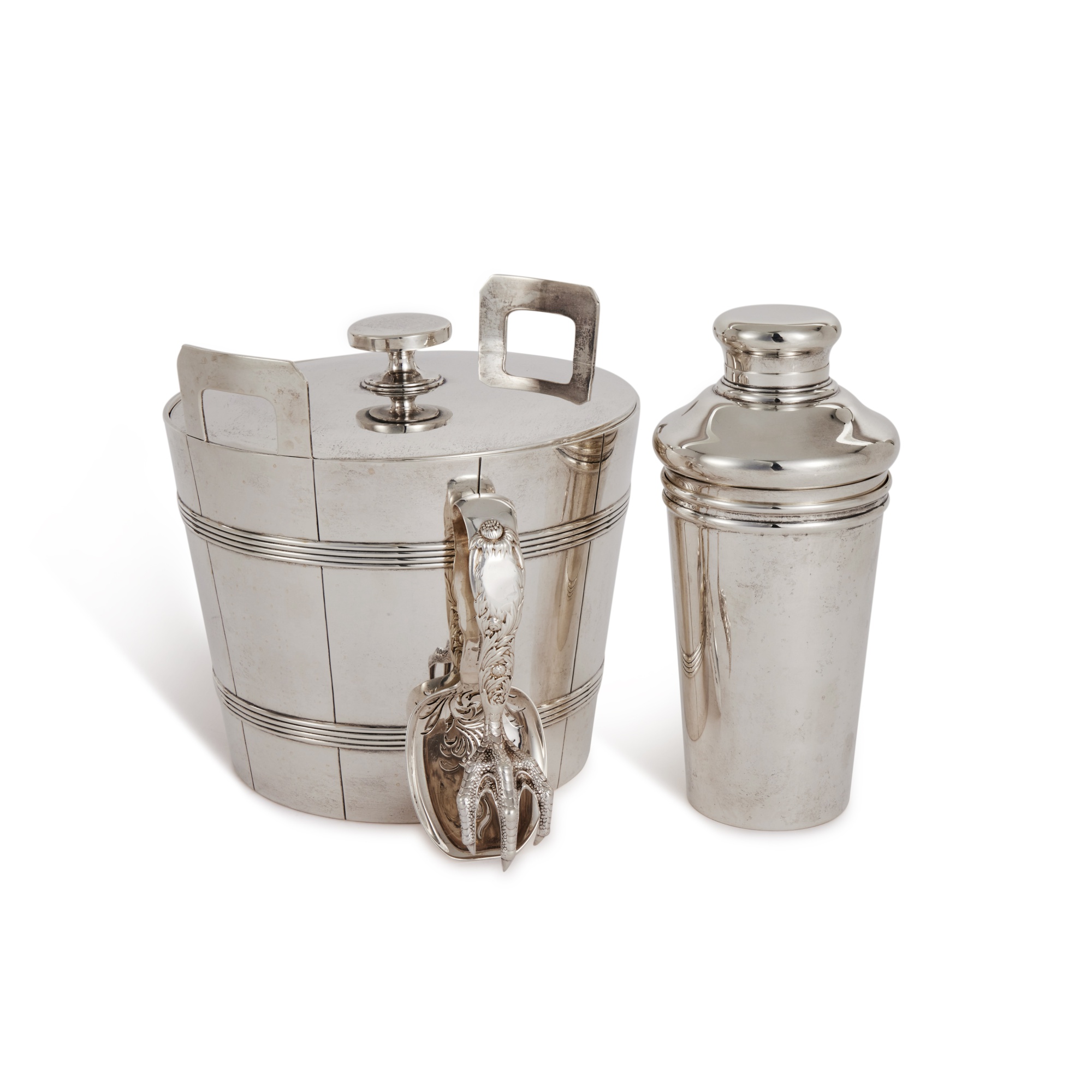 An American Silver Ice Bucket, Tiffany & Co., New York, Mid 20th Century
