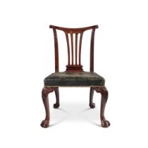 A George II Mahogany Side Chair in the Manner of Giles Grendey, Circa 1745