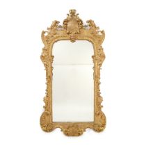 A George I Gilt-Gesso Wall Mirror, Circa 1720