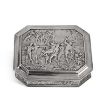 A Rare Large Dutch Silver Toilet Casket, Probably Dutch or Belgian, Early 18th Century