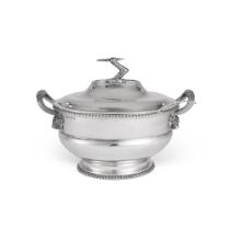A George III silver Soup Tureen and Cover, Prince & Cattles, York, 1806