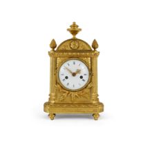 A Louis XVI Gilt-Bronze Mantel Clock, the Case Attributed to Robert Osmond, the Movement Signed Rich