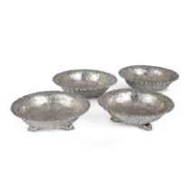 A Set of Four William IV Silver Dishes, John Tapley, London, 1836