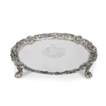 A George II Silver Salver, William Cripps, London, 1746