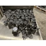 48 Various Size Stainless Steel Milk Jugs