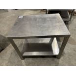 Stainless Steel Low Table