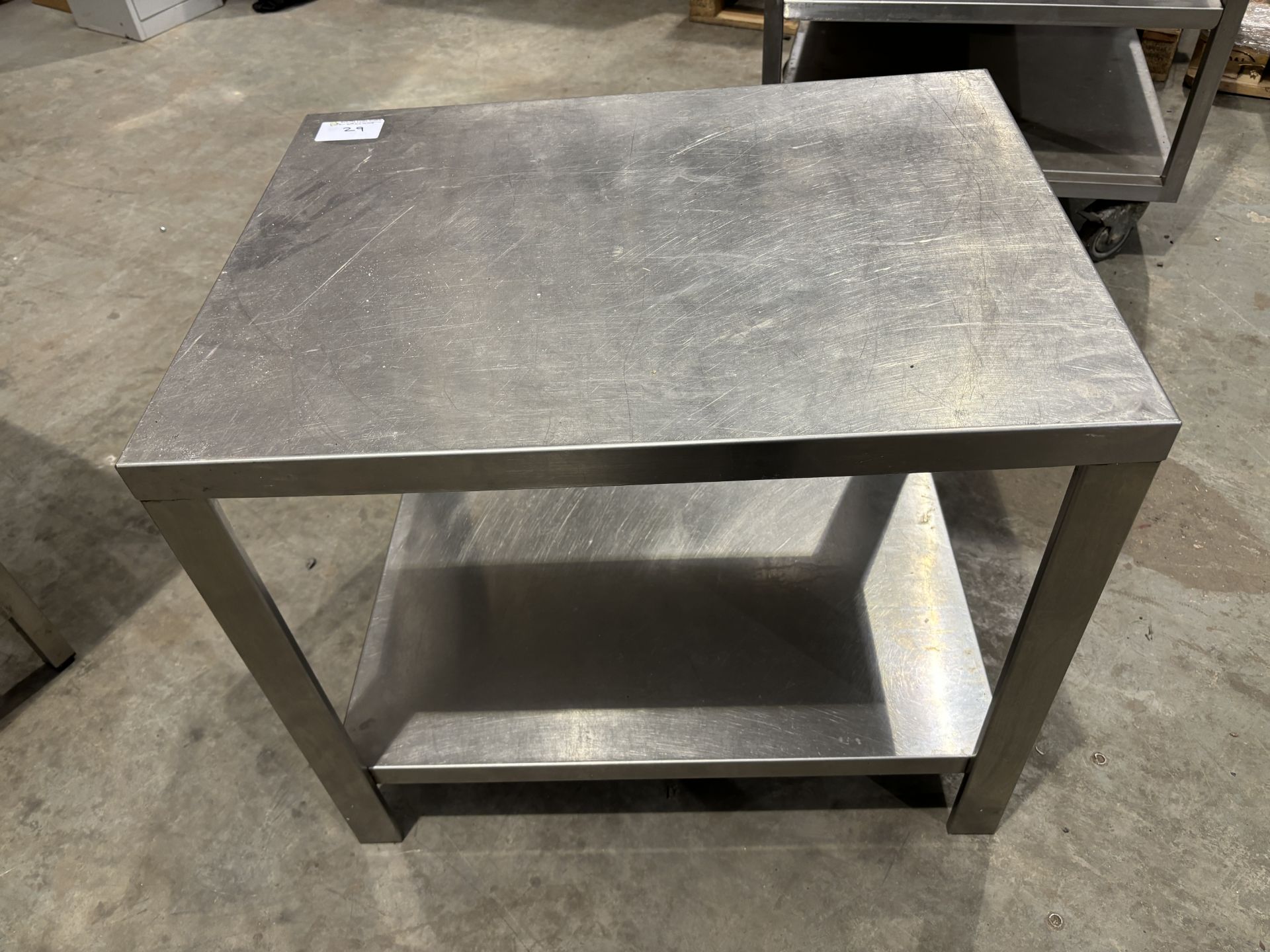 Stainless Steel Low Table