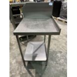 Stainless Steel Table with Under Shelf