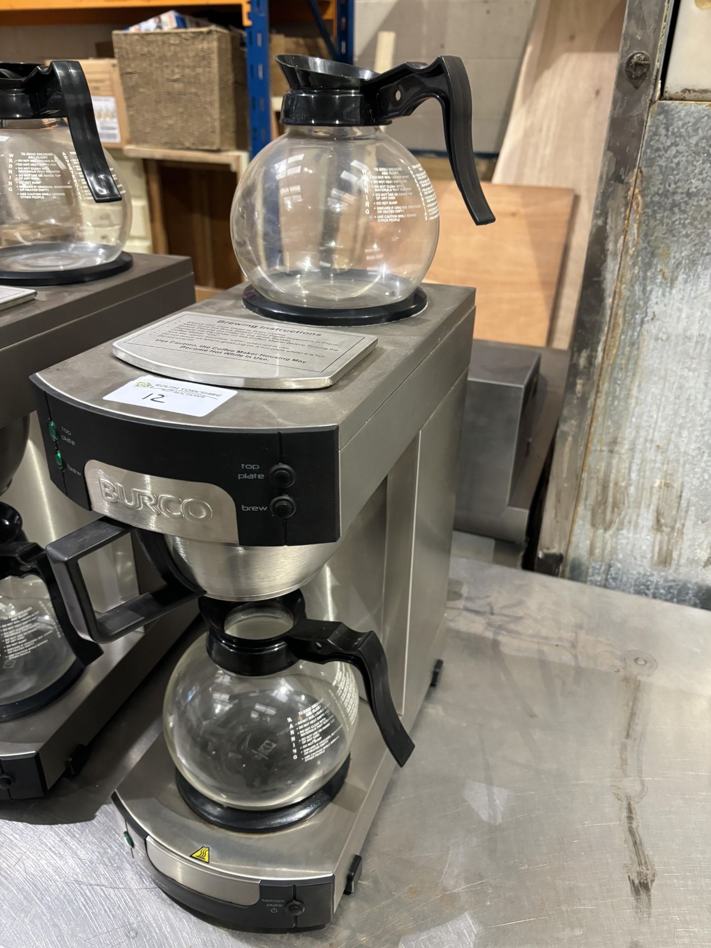 Burco Coffee Brewer with 2 Jugs