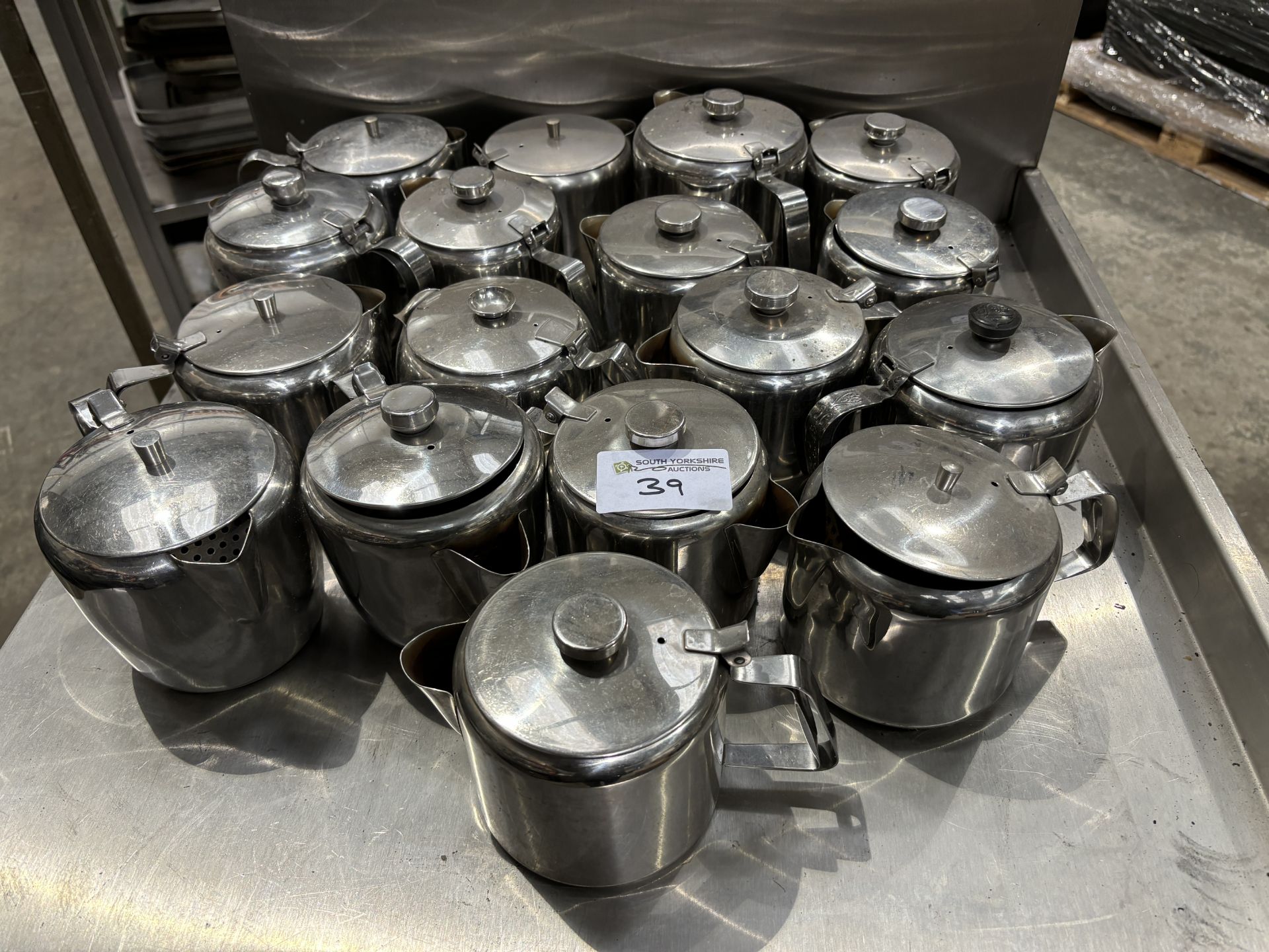 17 Stainless Steel Tea Pots