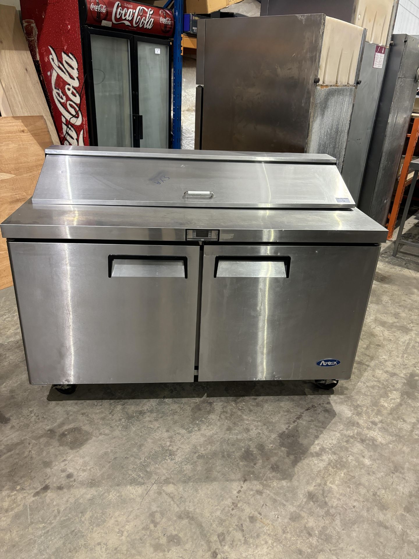 Atosa Refrigerated Pizza Prep Counter