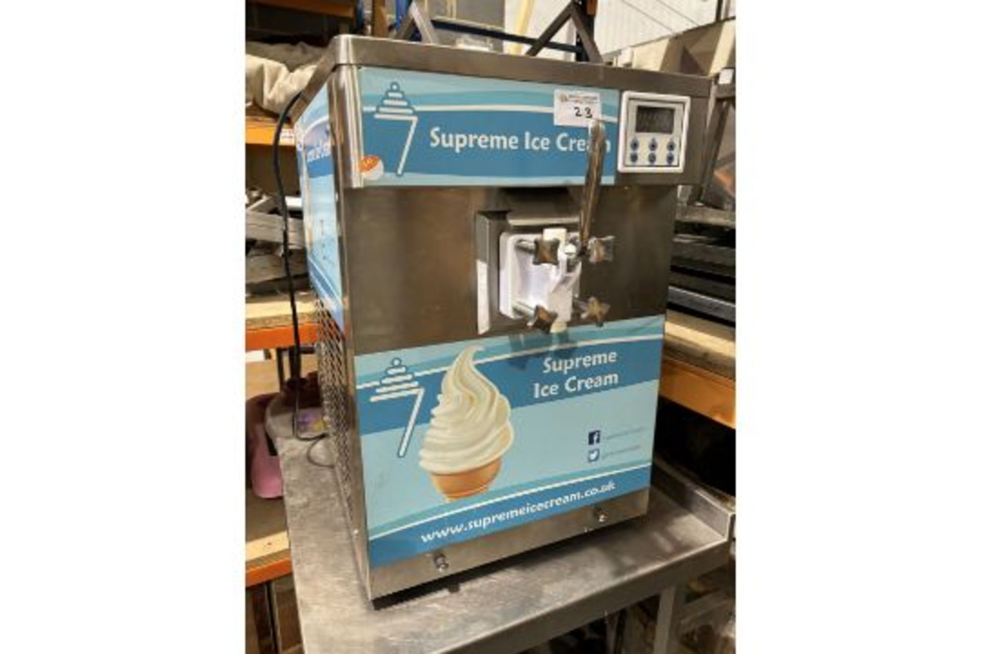 Supreme ice cream Single Nozzel Ice Cream Machine