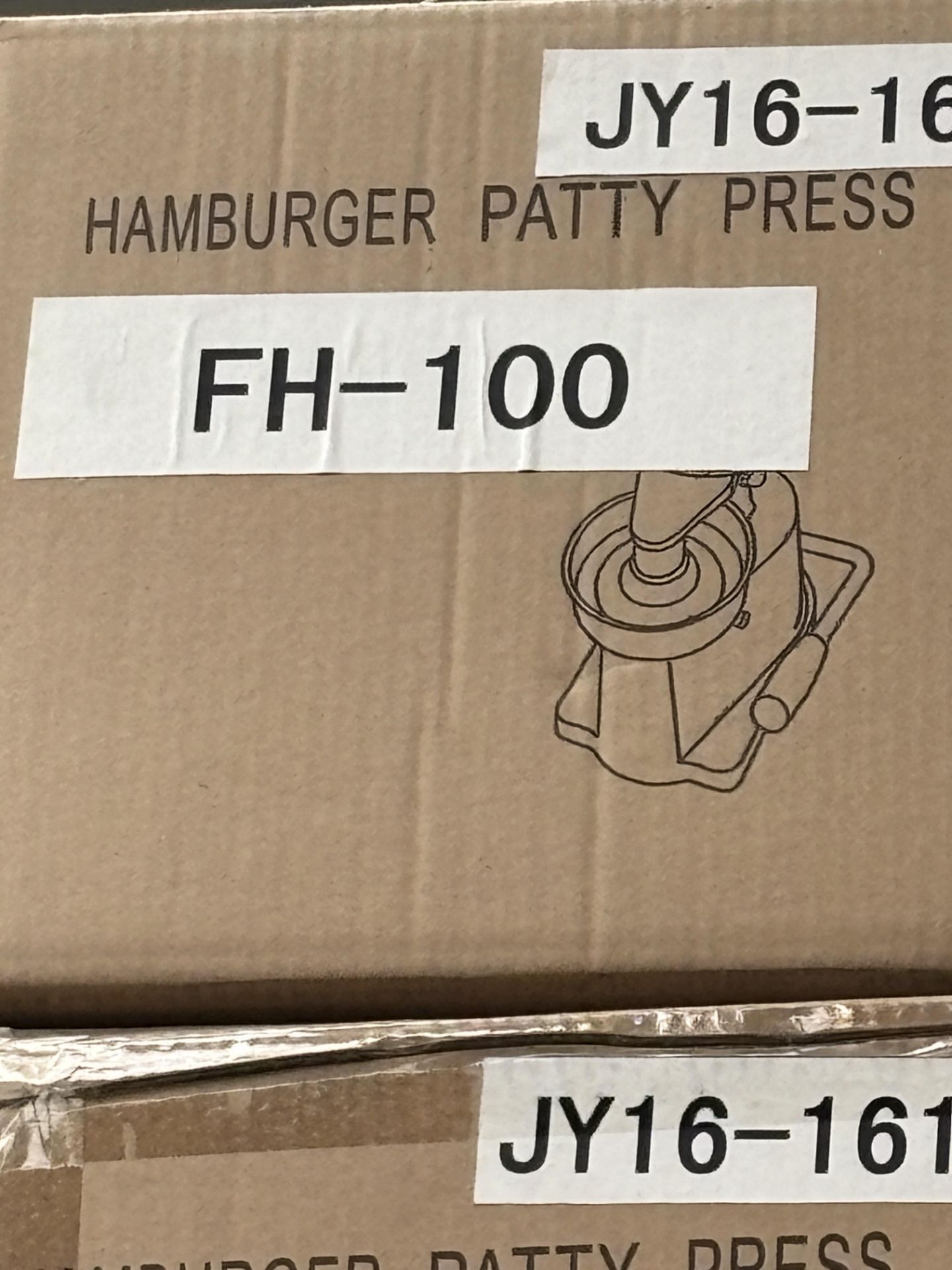 100mm Burger Press New and Boxed - Image 2 of 2