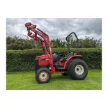 2013 Shibaura ST333 Compact Tractor With Lewis 25QH Loader Attachment 1848 Hours