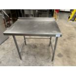 Stainless Steel Table 1000 x 750 x 900 mm High