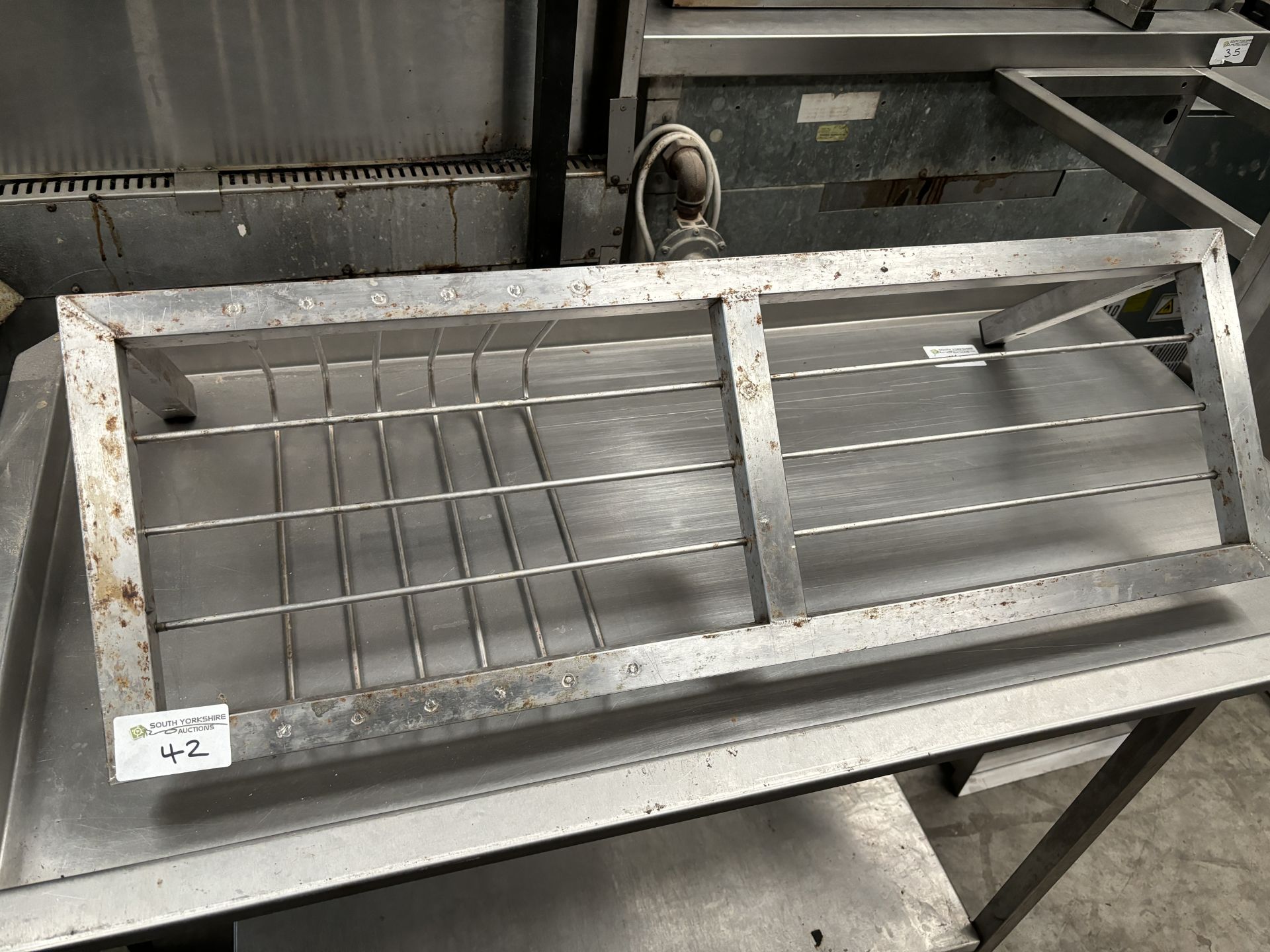 Stainless Steel Plate Rack/Shelf