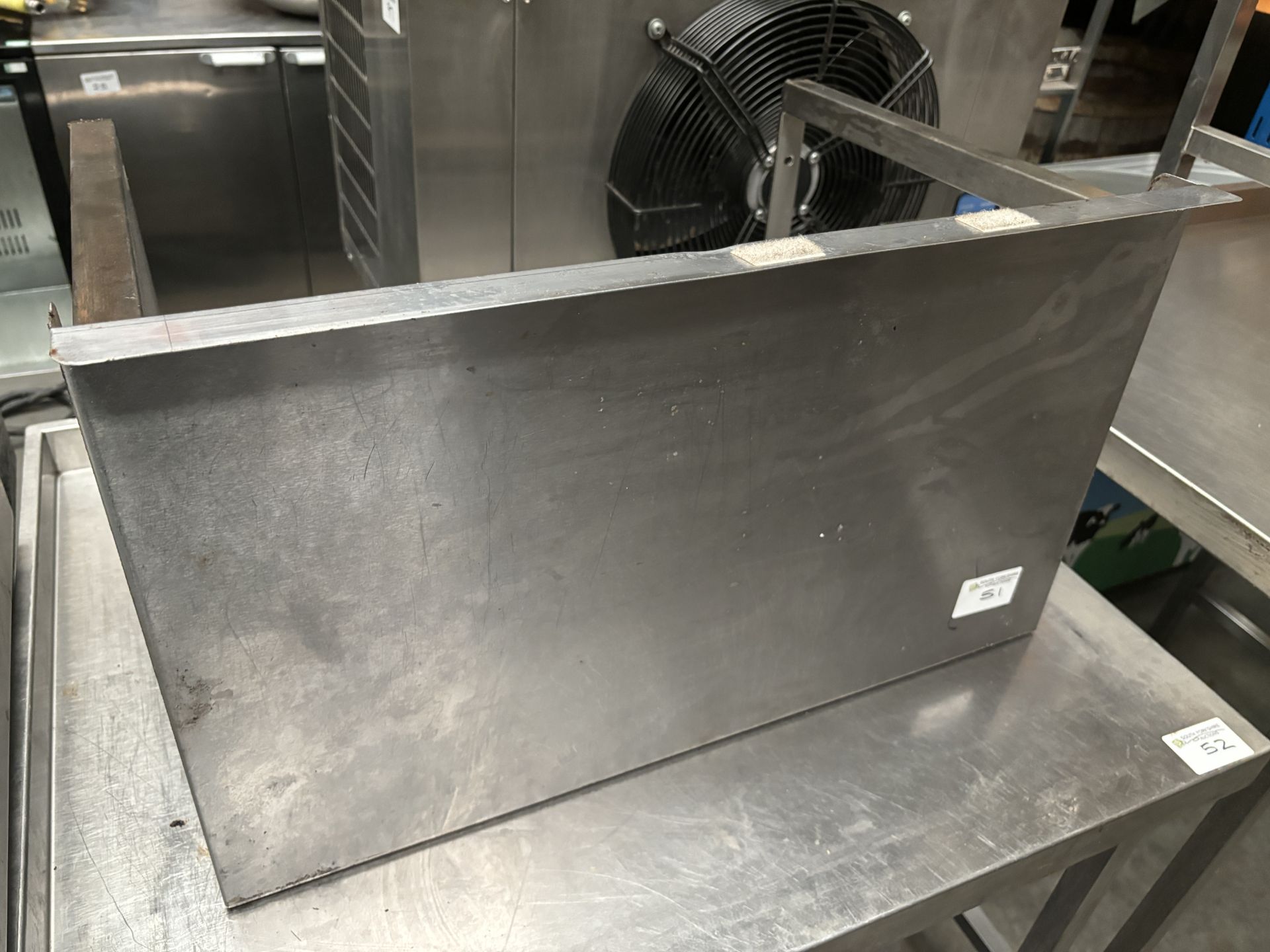 Stainless Steel Overhead Shelf